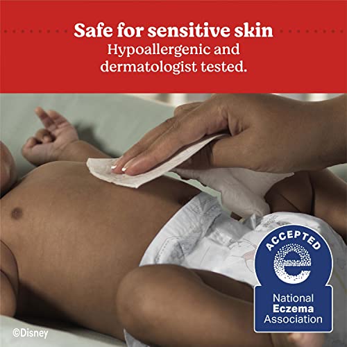 Sensitive Baby Wipes, Huggies Natural Care Baby Diaper Wipes, Unscented, Hypoallergenic, 99% Purified Water, 2 Refill Packs, 176 Count (Pack Of 4) (704 Wipes Total) #TOP2