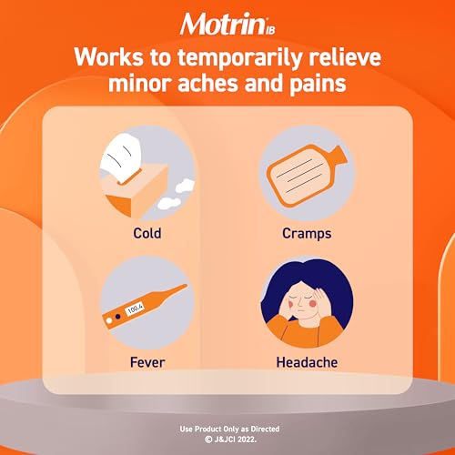 Motrin 300450409805 Ib Liquid Gels, Ibuprofen 200 Mg, Pain Reliever & Fever Reducer Minor Arthritis Pain thumb #2