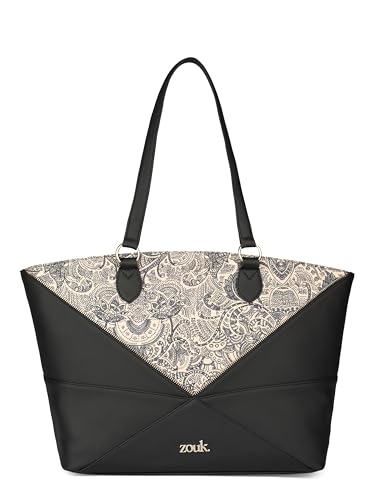 Image of ZOUK Rhea Kapoor Tote Bag - | Elegant Vegan Leather Tote for Women |