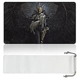 Wyrmspire Cold of Eternity (Bordes cosidos) - Alfombra de Juego MTG - Compatible con la Alfombra de Juego Magic The Gathering - Alfombras de Juego TCG Premium y Accesorios MTG