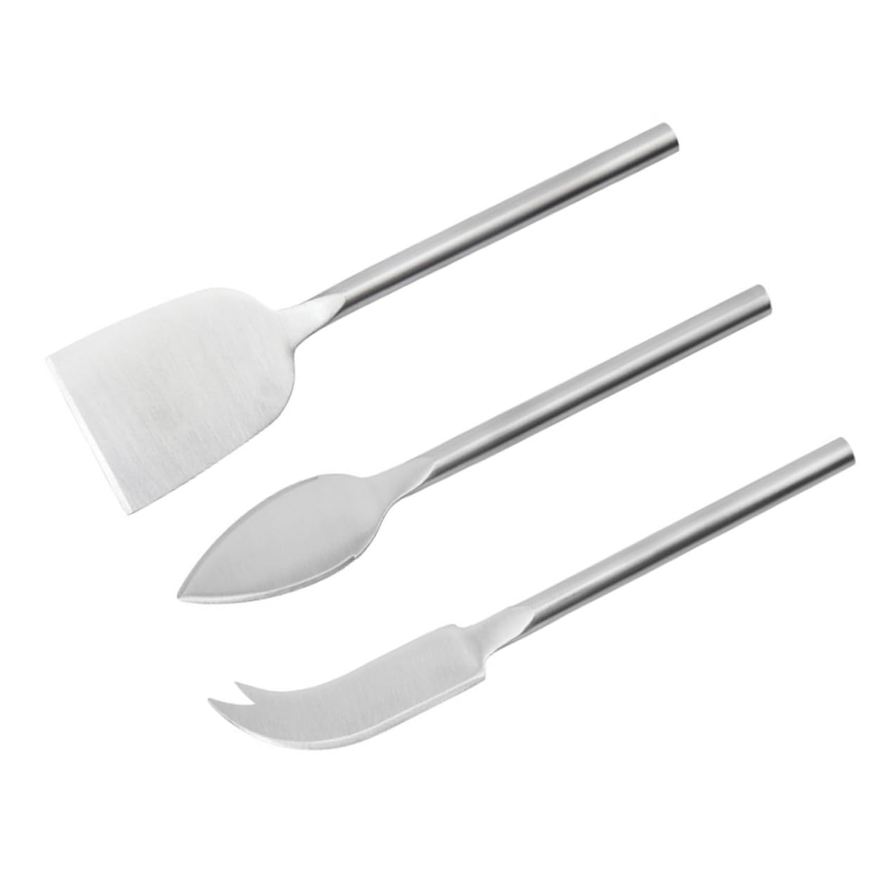 Cabilock Multi-purpose Cheese Knife Set Cheese Cutters Butter Knife Spatula for Cheese Butter Fruit Easy to Store Cle