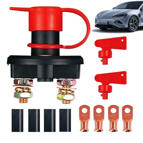 Yuecjian Batterie-Trennschalter Taste | Strommanagement-Isolator - Automobil Strommanagement | Für Auto Fahrzeug Limousine SUV LKW Automobil