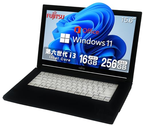 yςݕiz yeʃ:16GBځzxmʃm[gPC A5766Corei3-6100U/Office 2019/15.6C`t/DVD/USB3.0/HDMI/WI-FI/{L[{[h(܂͔)/ݑΖ dp wKp