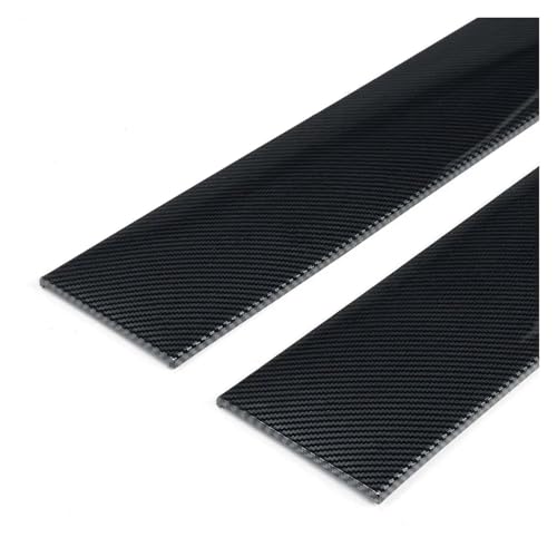 Falda lateral de coche de 2m para Polo Mk5 winglet labio negro 3
