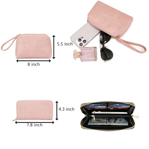 Image of Purses For Women Handbags And Wallet Set Large Hobo Crossbody Bag Ladies Purse Totes 4 PCS | And Wallet Set