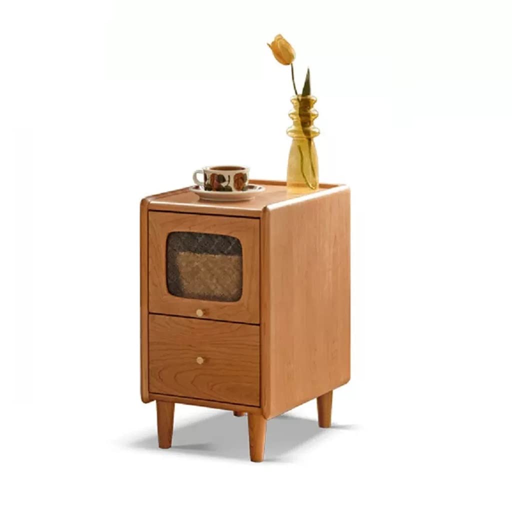 BHGFYXBS Side Tables Bedroom Modern Minimalist Bedside Table Small Ultra-Narrow Bedside Cabinet Nordic Creative Bedroom Storage Cabinet Bedside Tables