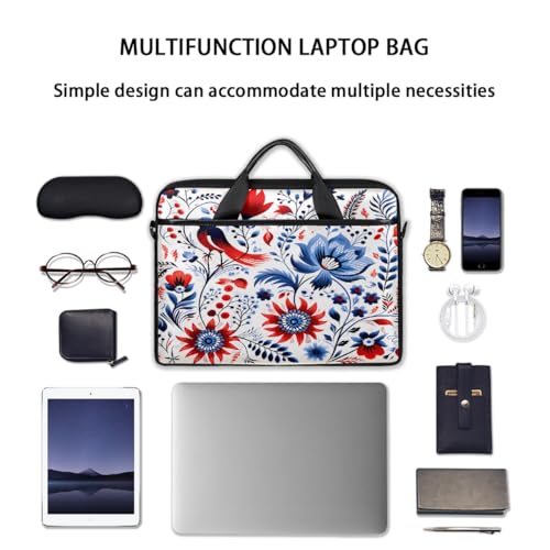 Bolso Abstract Boho Floral para Laptop 15" miniatura 7
