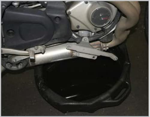 Groz 41960 Oil Drain Pan 4-1/4 Gal (16 Liter) 16 Liter Capacity. HDPE Construction. Black Colour
