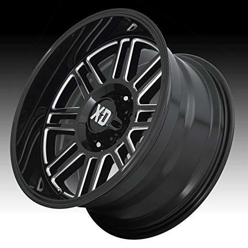 XD Series XD850 20x9 5x5\" +0mm Black/Milled Wheel Rim 20\" Inch - Thumbnail 3