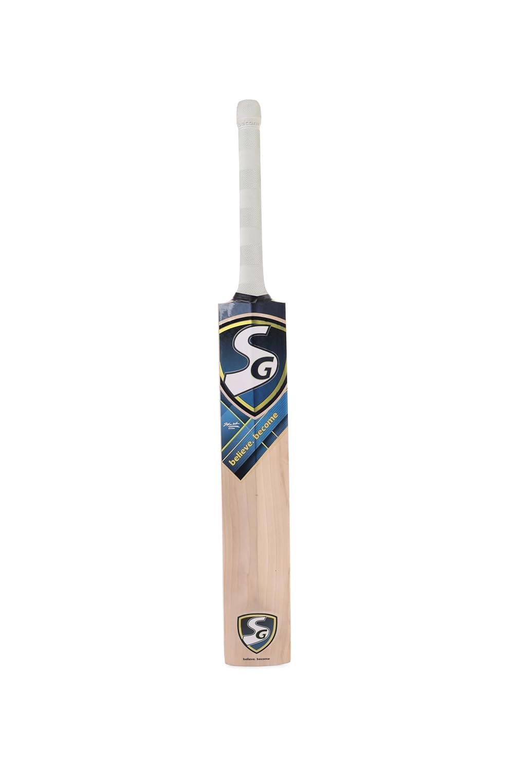SG IK Ultimate Bat English Willow Hard Pressed Shaped for Superb Stroke Cricket Bat (Leather Ball)