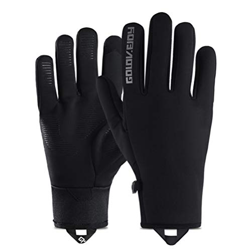 CLISPEED Luvas de Tela Sensível ATque Luvas de InvernHmens Mulheres Gel de Sile Antiderrapante Luvas