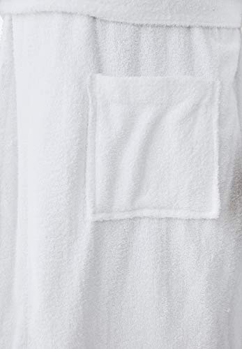 Kingsize Men's Big & Tall Terry Bathrobe With Pockets - Tall - 6Xl/7X, Slate Blue #TOP4