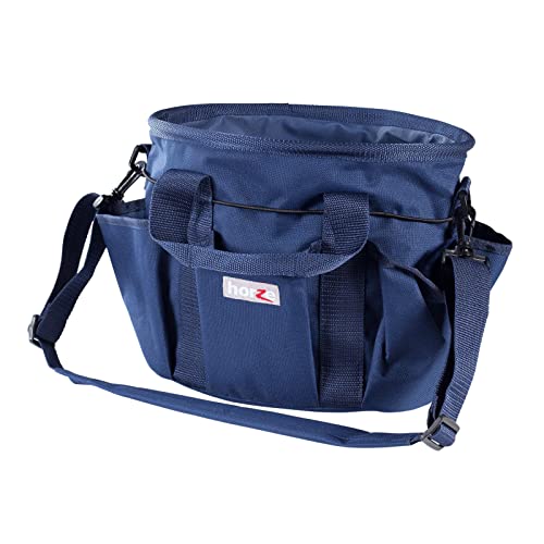 HORZE Grooming Tote for Horses & Dogs 6 Pockets Adjustable Strap