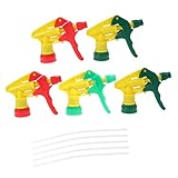 Ipetboom 5 pezzi Pompetta Dosatore Ricambio per Dispenser e Lozione Pompa Spessa per Bottiglie in Plastica o Vetro Erogatore Spray Resistente e Duraturo Colori Casual Colore Colore Casuale