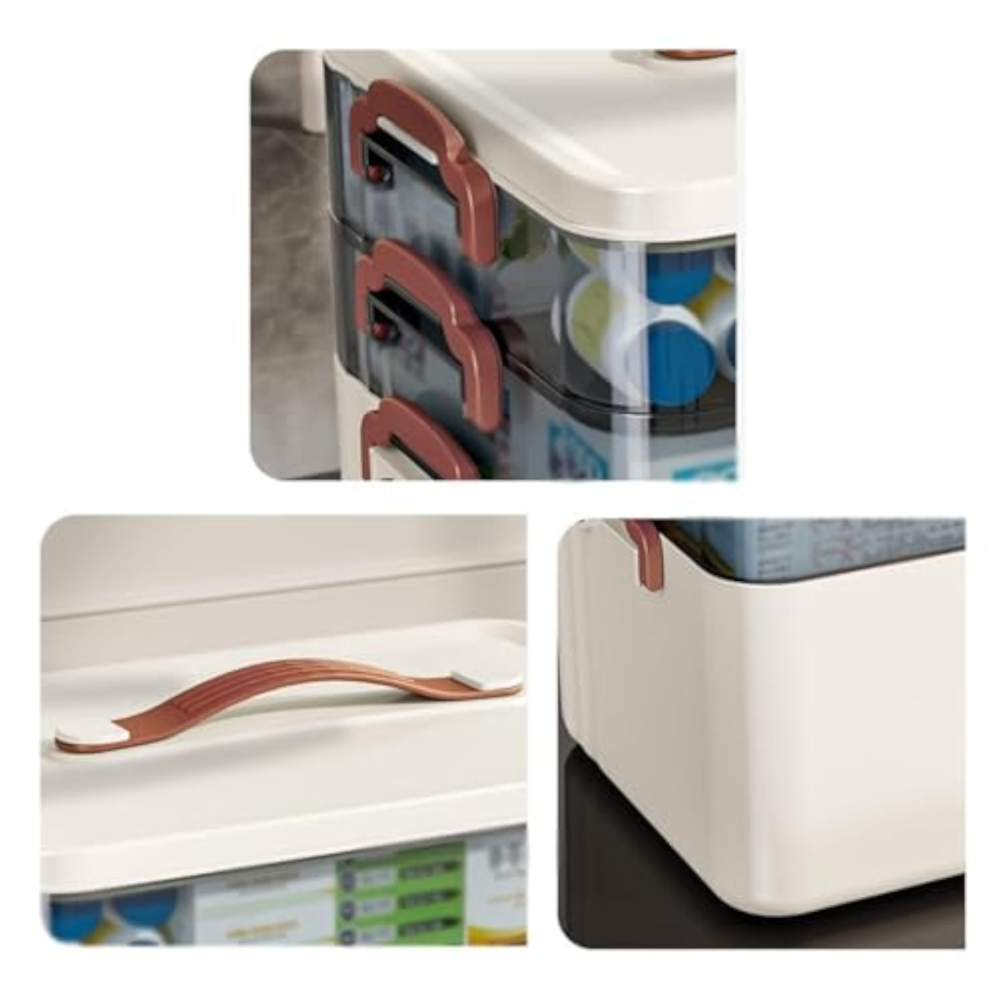 Elegant Portable Medical Box for Family Use