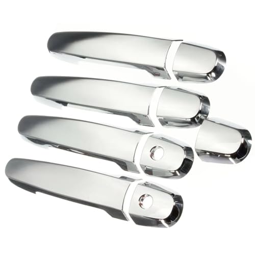 �Ԃ̃h�A�n���h���J�o�[ Compatible With For 4Runner 2003-2009 For Sienna 4Door 2004-2010 �Ԃ̃h�A�n���h���J�o�[�����O���A�N�Z�T���[