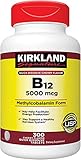 Kirkland B12 5000 mcg,300 Quick Dissolve Tablets