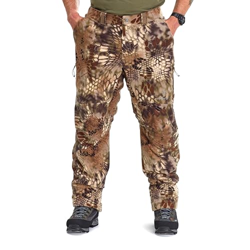Kryptek Vellus Pant Men's Windproof Waterproof Hiking Pant - Breathable, Fleece-Lined, Thinsulate Insulation3