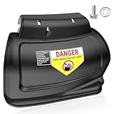 987-02516A Hinged Mulching Plug Assembly Compatible With Troy Bilt, Cub Cadet, Yard Machines Models Replacement Hinged Mulching Plug TB110 TB130 TB230 987-02516 687-0251 - With Screw & Screw Washers