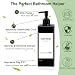 Roselee 4er Seifenspender Schwarz Set, 500ml Seifenspender Dusche Kunststoff Shampoo Flaschen Zum Befüllen mit Trichter und Wasserdichten Etiketten Shampoo Spender für Küche Badezimmer Bad