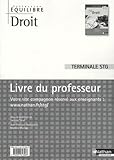  Droit terminal STG: Livre du professeur