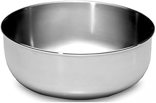 Lifeventure Stainless Steel Bowl  Strong Corrosion Resistant Bowl Ideal for Camping or Travel