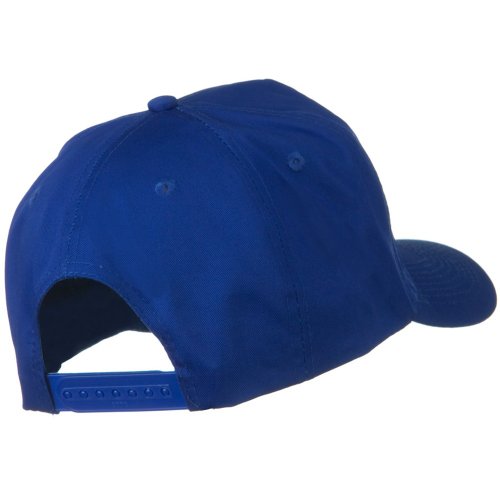 Solid Cotton Twill Pro Style Golf Cap - Royal #TOP2