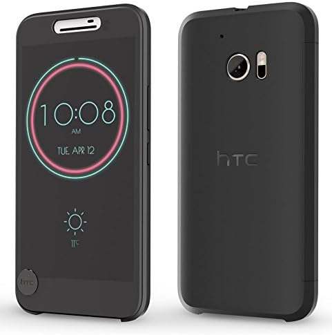 Genuine HTC Ice View Case Cover for HTC 10 - Black