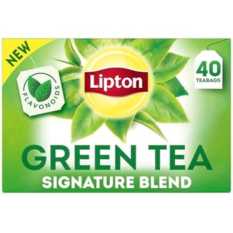 Lipton Signature Blend Green Tea Bags Cover