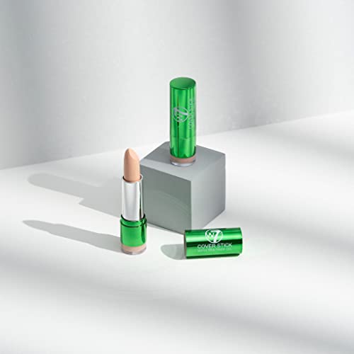 W7 Tea Tree Concealer Stick - Creamy, Skin Soothing Formula For Blemishes & Redness - Long-Lasting Concealer Makeup (Light/Medium) #TOP2
