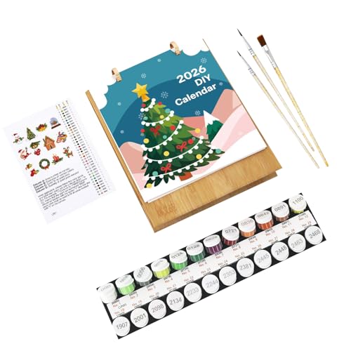 Calendrier artistique 2026 à personnaliser, le cadeau créatif idéal pour enseignants et ados