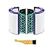 Produktbild XIAOXIN Home Appliance Filter Kit AD-HEPA Filter aktivierter Kohlefilter fit für Dyson HP04 TP04 DP04. Luftreiniger versiegelt Zwei Stufe 360 ° Filtersystem Kleine Hausgeräte-Teile