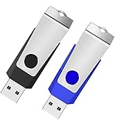1GB USB 2.0 Flash Drive 2 Pack Wooolken Thumb Drives Jump Pen Drive Memory Stick with LED Light a...