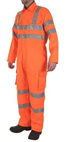 RAILSPEC COVERALL ORANGE 46