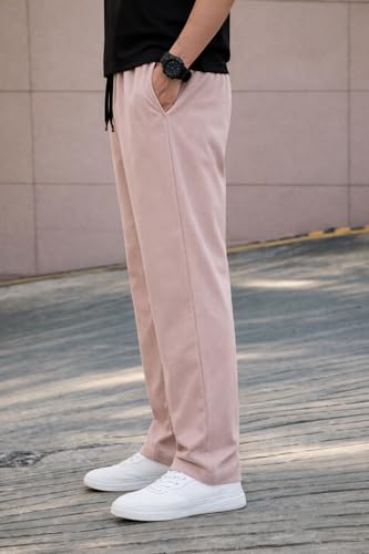 Image of Mack Jonney Men Waffle Knit Cotton Track Pants|Regular Fit |Soft Breathable Lounge Wear|Casual Wear WF-31