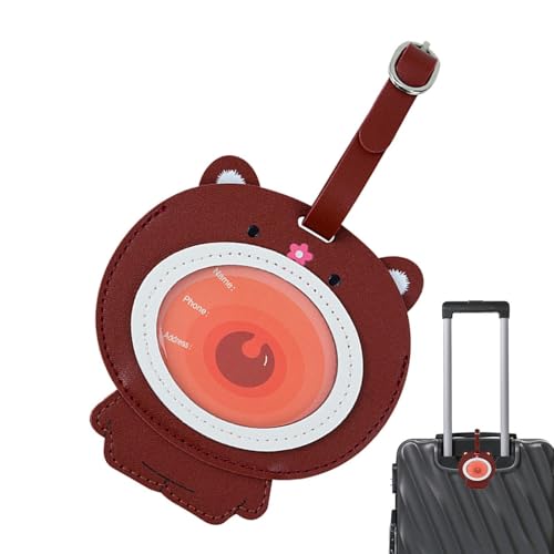 Etiquetas para equipaje, etiquetas de equipaje de viaje, dibujos animados, para conocedores de equipaje, accesorios de viaje, decoraciones impermeables para dispositivos deportivos de bolsa - imagen 7