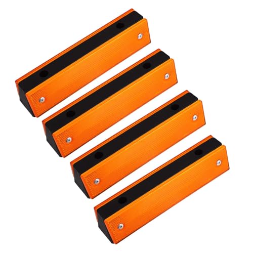 4 piezas marcadores reflectantes rectangulares para caminos