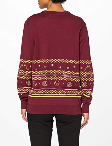 Cotton division WOHAPOMPU037 Pullover, Bordeaux