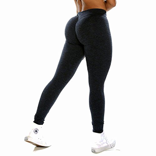 UBuyit Push Up Leggings, Women High Waist Yoga Fitness Running Gym Stretch Sports Pants Leggings Trouser (Asian:Small, Black) UBuyit Push Up Leggings, Women High Waist Yoga Fitness Running Gym Stretch Sports Pants Leggings Trouser (Asian:Small, Black)