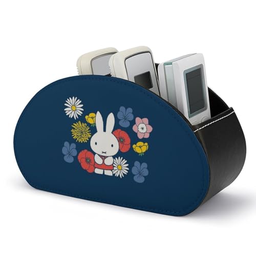 ミッフィー 花柄 リモコンスタンド リモコンラック ペン立て ARKETHONEY 家庭用収納ボックス 多機能収納ボック 卓上小物収納ケース デスクペンホルダー オフィス収納ホルダー リモコン置き 化粧品収納 コーヒーテーブル ドレッシング 人気