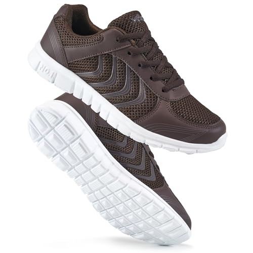 Image of DUOYANGJIASHA Lightweight Walking Shoes for Women: Comfortable & Breathable Mesh Fashion Sneakers for Daily Wear - Casual Non Slip Tennis Shoes for Workout Gym Travel