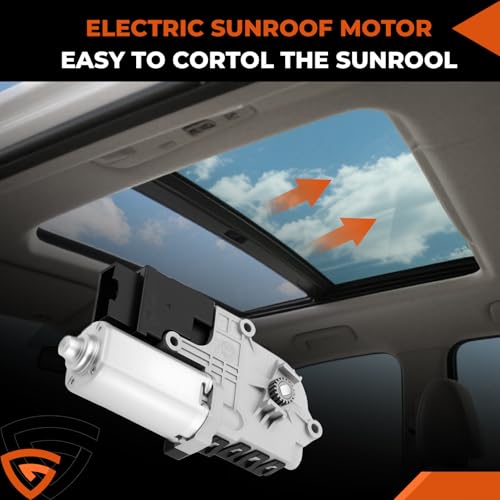 Image of GEARLAST Sunroof Motor for Ford Explorer 2011-2017 Left or Right | Explorer Sun Roof Motor Replacement,1 PCS Moon Roof Motor Replaces# BB53-15B689-AB BB5Z15790A