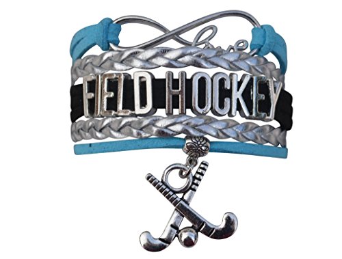 Field Hockey Bracelet, Field Hockey Jewelry, Field Hockey Gifts, Field Hockey Charm Infinity Bracelet, Gift for Field Hockey Players