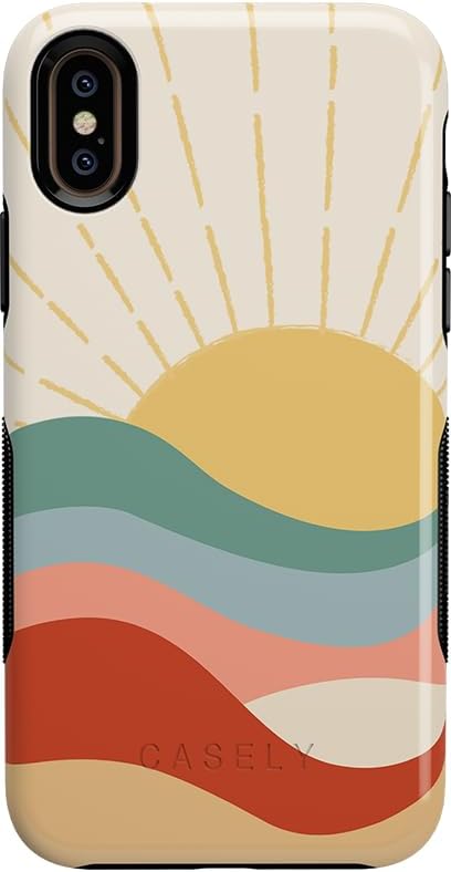 Casely - Funda para teléfono celular de 360 grados de cobertura para tu teléfono  recortes precisos, protección para cámara de labios elevados de