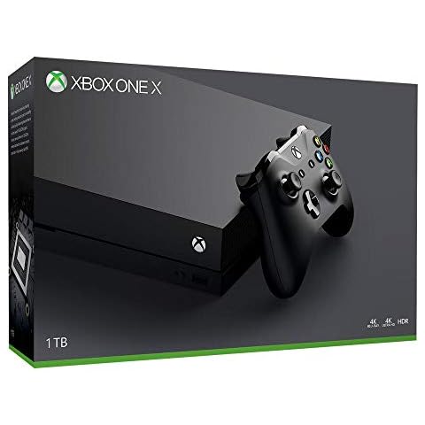 Microsoft Xbox One X 1TB Konsole, schwarz, Standard Edition Cover