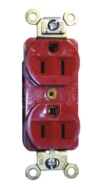 15A Duplex Receptacle 125VAC 5-15R RD