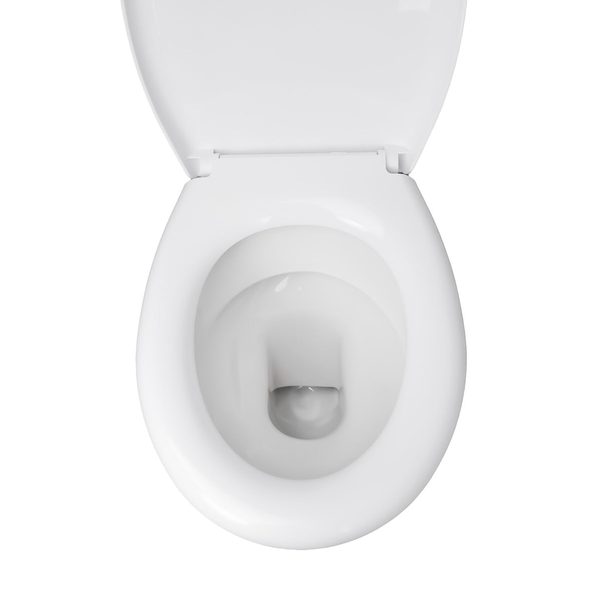 Belvit Stand WC mit Spülkasten komplett, weiß | Toilettenschüssel Tiefspüler, Abgang waagerecht, Softclose Deckel, Keramik