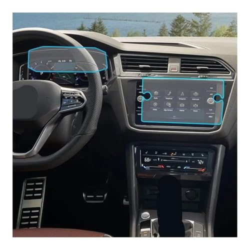 Protecteur écran navigation en verre trempé premium pour console de voiture