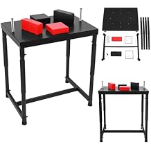 Professional Arm Wrestling Table, 2200LBS Standard Adjustable Design Standard Arm Wrestling Battle Table Standards Wrist Stands with Wrist Strap Strength Training Equipment for Gyms Sports Arenas Homes Club Office