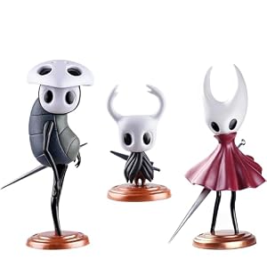 Figure Statue Set 3PCS Hollow Knight Merch Cartoon Collectible Figurine